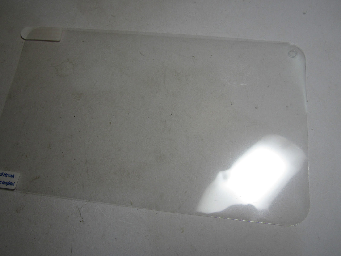 7" Tablet Screen Protector Protection 11cm x 18.7cm 110mm x 1870mm