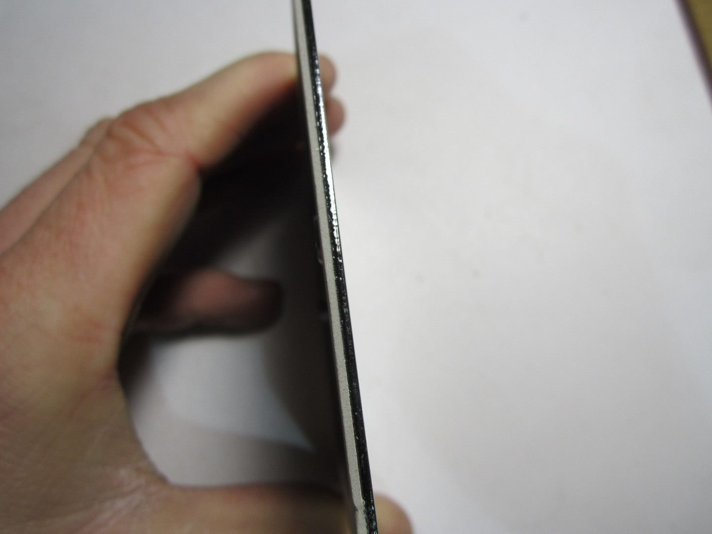 Volex 1 Gang Blank Plate Black Nickel Screwed Flat Plate 01MCFPBN