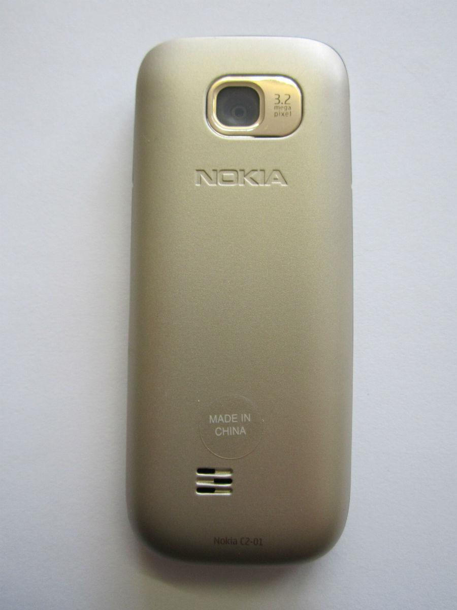 Silver Nokia C2-01 Mobile Phone Kids Toy/Practical Joke/Shop Display Dummy