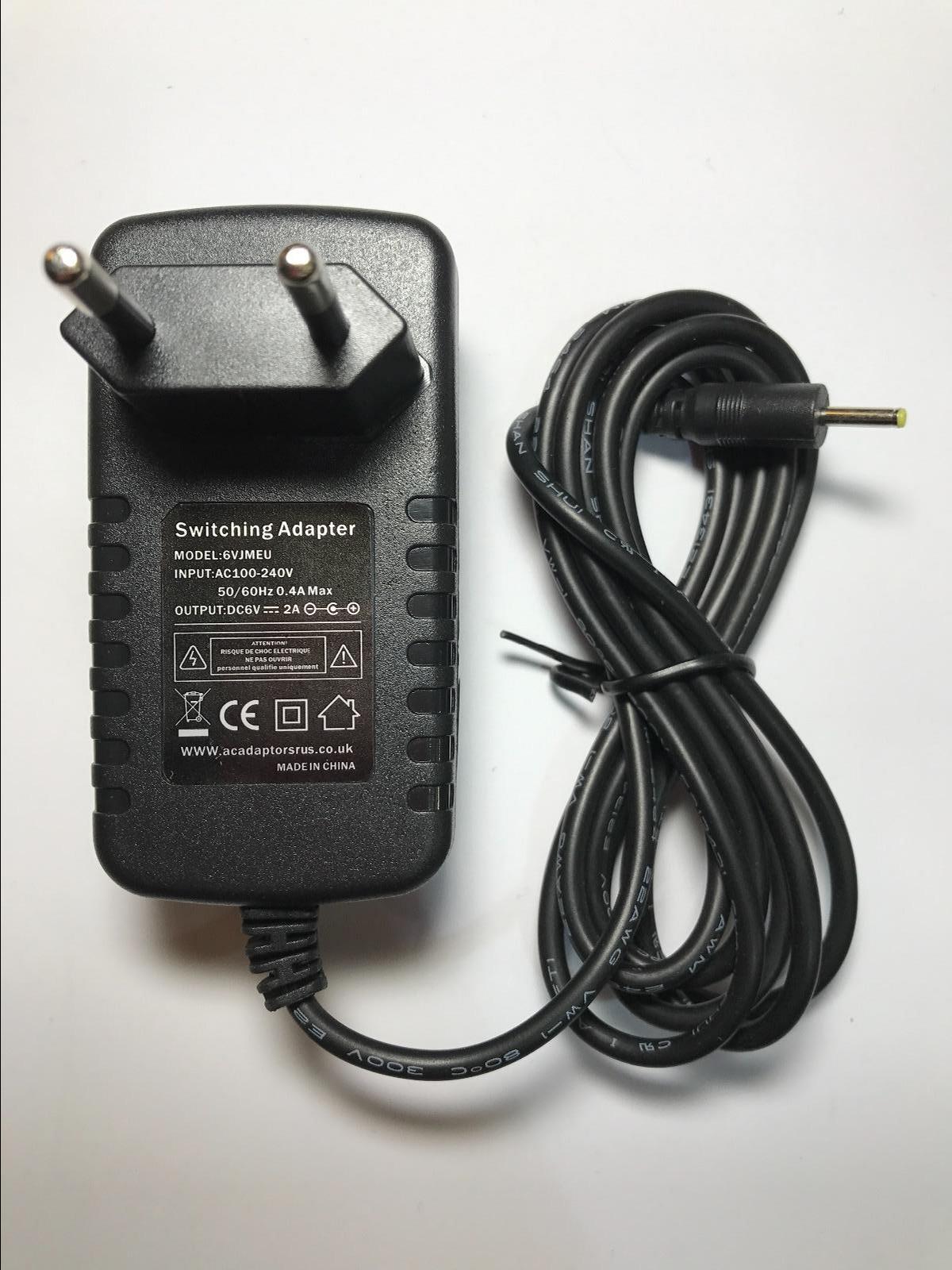 EU 6V DC 500mA Adapter AC-DC ADAPTOR 4 Motorola MBP36 MBP-36 Parent Unit Screen