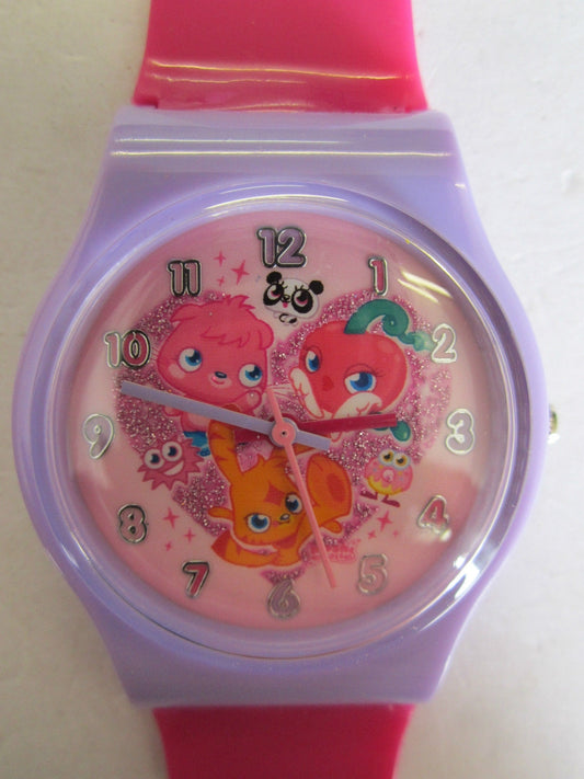 Genuine Small/Kids/Childs/Girls Pink Moshi Monsters MM019 Analogue Wrist Watch