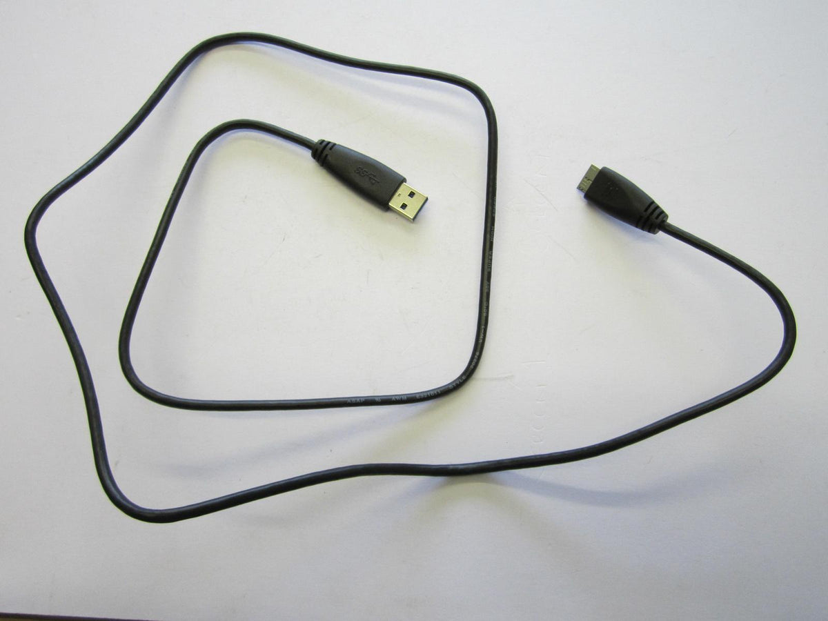 Genuine Black 1.2M USB3 Cable Lead PN:100620727 for USB 3.0 External H ...