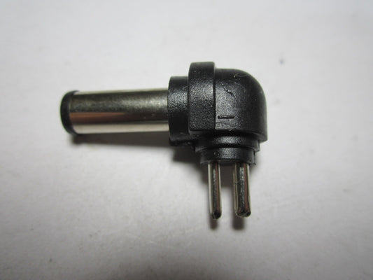 2 Pin Push on Universal Connector Tip +90 Degree Corner 6.0mm x 4.3mm Centre Pin