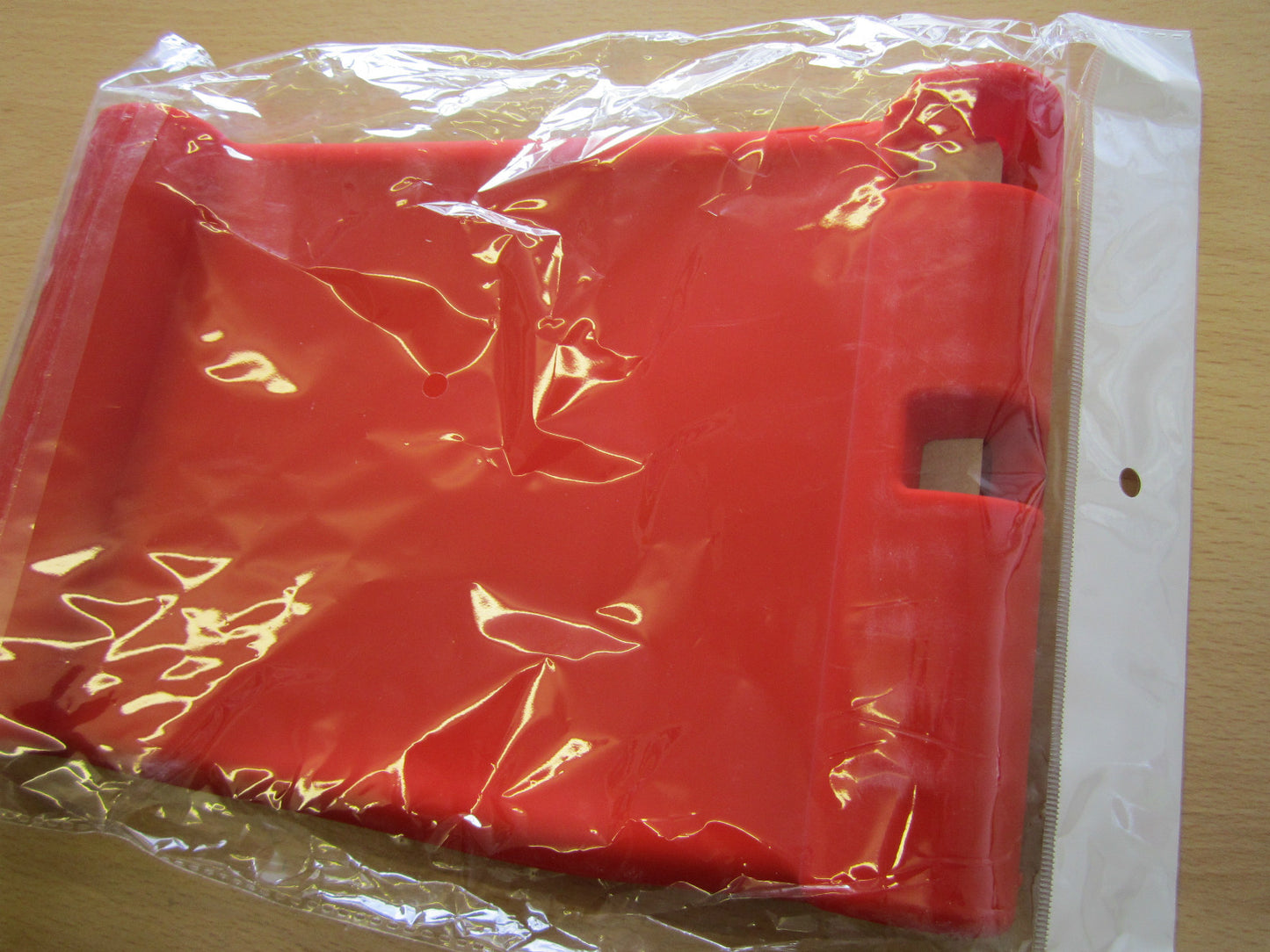 D Red Toddler/Childs Shockproof Rubber Side Grip Skin Case for iPad Air 5