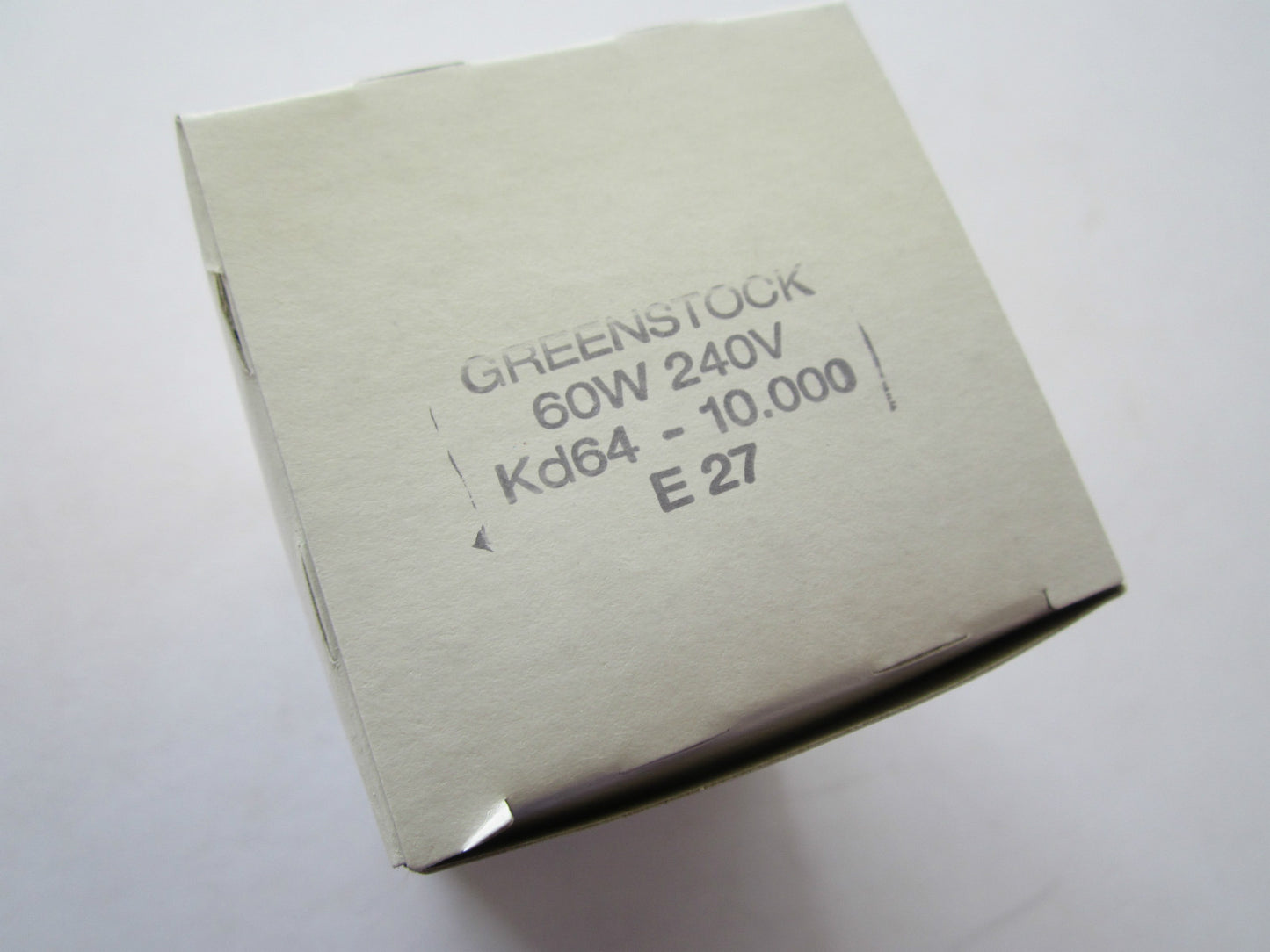 5 x GREENSTOCK 60W KD64 10000hr 240V E27 Spot Light Bulb