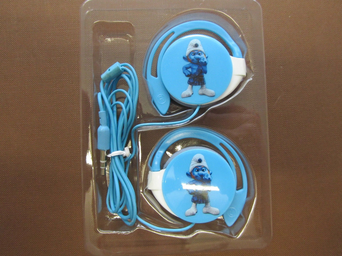 Gutsy The Smurfs Clip Over Ear Headphones for Child Kids Children Boys/Girls