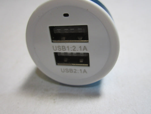 NOKOKO model KO-7 DC12-24V 5V 2.1A Double USB Car Socket CLA Adaptor Charger