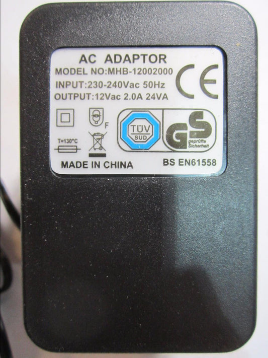 Replacement for 12V 420mA AC Adaptor YH-12A-0420BS Power Supply PSU
