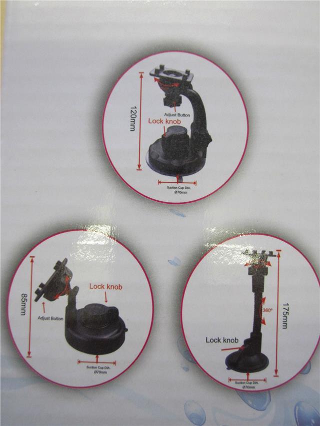 High Quality Universal Car/Van/Lorry Windscreen Suction Mount Phone Holder