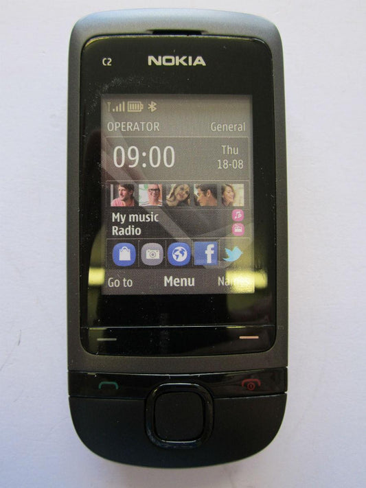 Nokia C2-05 Dynamic Grey Shop Display Dummy Kids Toy Mobile Pratical Joke Phone