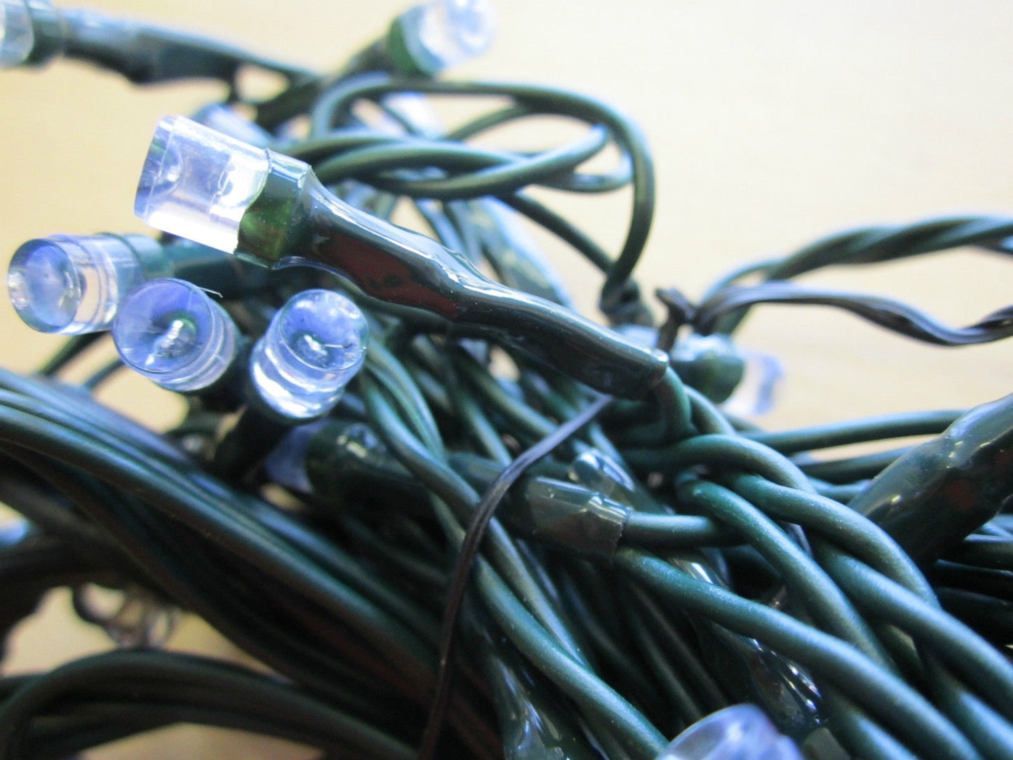 50xBlue 5.9m Bouff 12V 3W LED String Light for LED Garden RING Linking Lighting