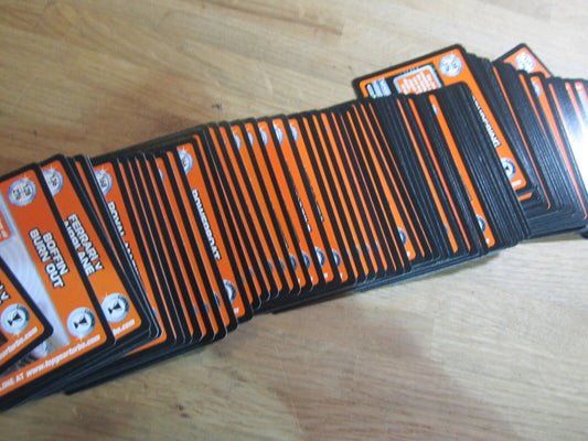 Random 50 Card Selection of Orange Common Top Gear Turbo Challenge 276 Set
