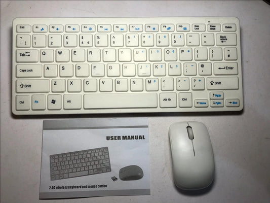 Wireless MINI Keyboard & Mouse for Samsung UE55J5500AK Flat Full HD Smart LED TV