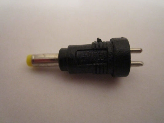 10x DC Plug Universal 2 Pin Prong Tip Attachments AC Adaptor 4mmx1.7mm 4x1.7