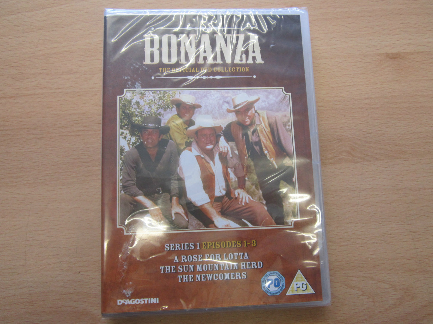 Bonanza The Official DVD Collection Series 1 Episodes 1/2/3 Deagostini PG