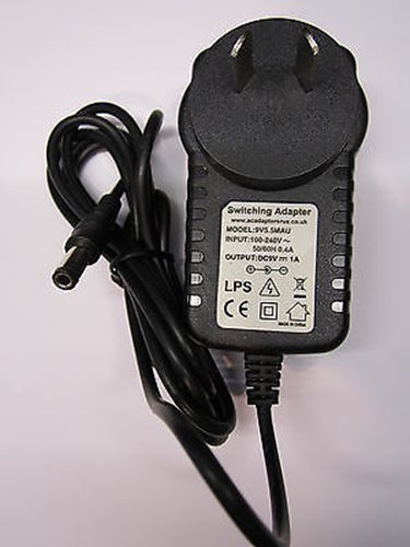 AUS 9V AC-DC Switching Adapter Charger for Casio Tone Bank Keyboard MA-101/201