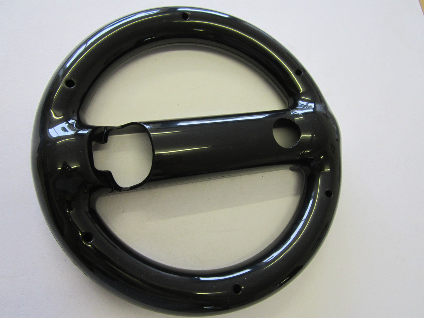 GameOn Wii / MotionPlus Compatable Black Racing Steering Wheel for Controller