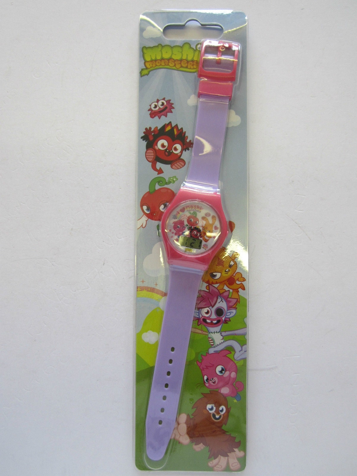 Genuine Small/Kids/Childs/Girls Pink Moshi Monsters MM020 Digital Wrist Watch
