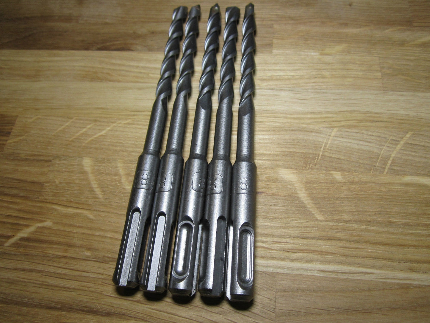 5 of 8mm x 150mm SDS Hammer Drill Bit for Masonry/Concrete/Stone/Plaster