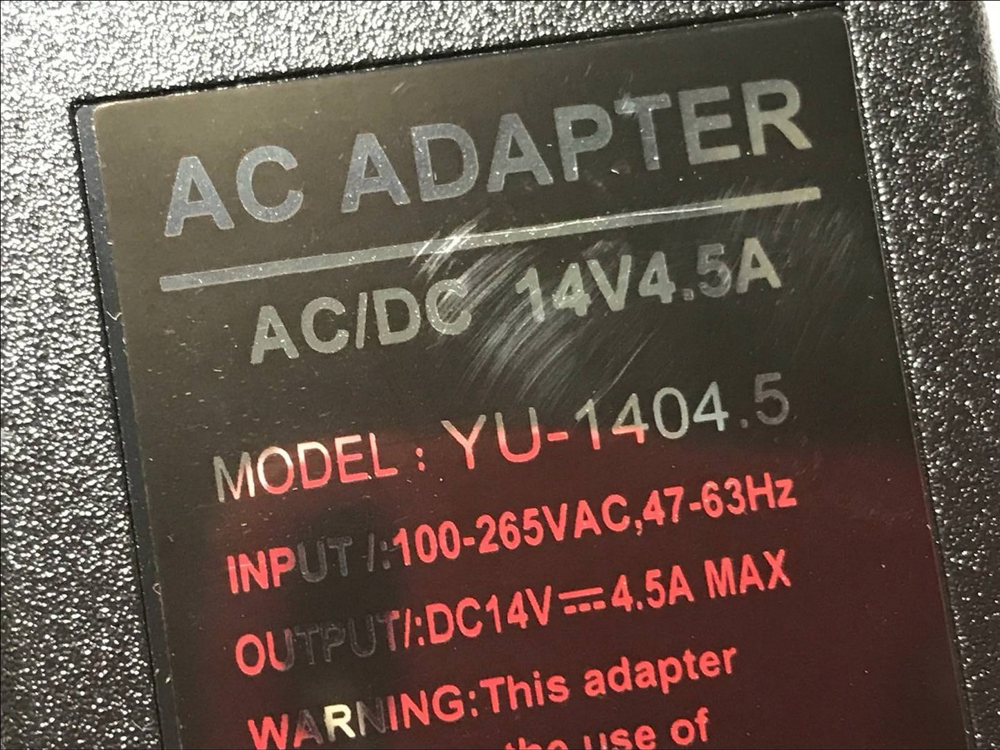 14V 4.5A AC-DC Switching Adapter for BN44-00399A BN44-00399B AD-6314