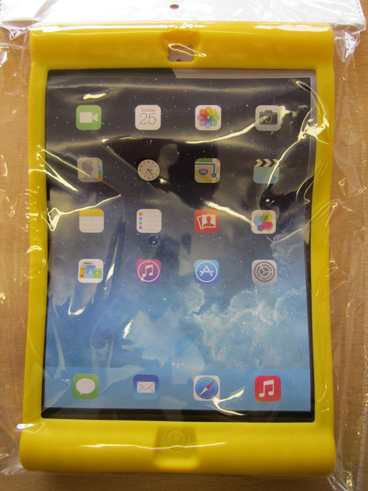 Yellow Kids/Toddlers Rubber Bounce Impact Skin Case for APPLE iPad Air