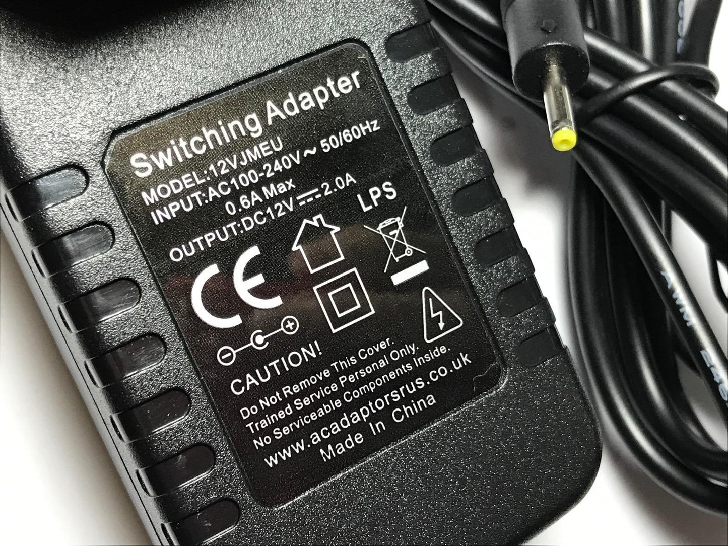 EU 12V 2A AC Adaptor Charger Power Supply for Visture V97HD RK3188 Tablet PC