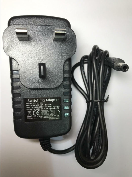 Replacement for 18V 1A AC-DC Power Supply for AEG Site Radio