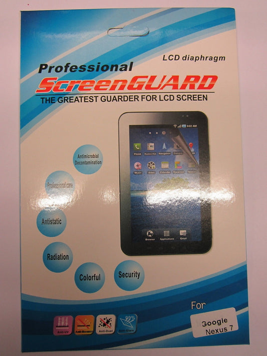 Screen Protection Guard Cover Shield for Asus Google Nexus 7 Nexus7 Tablet PC