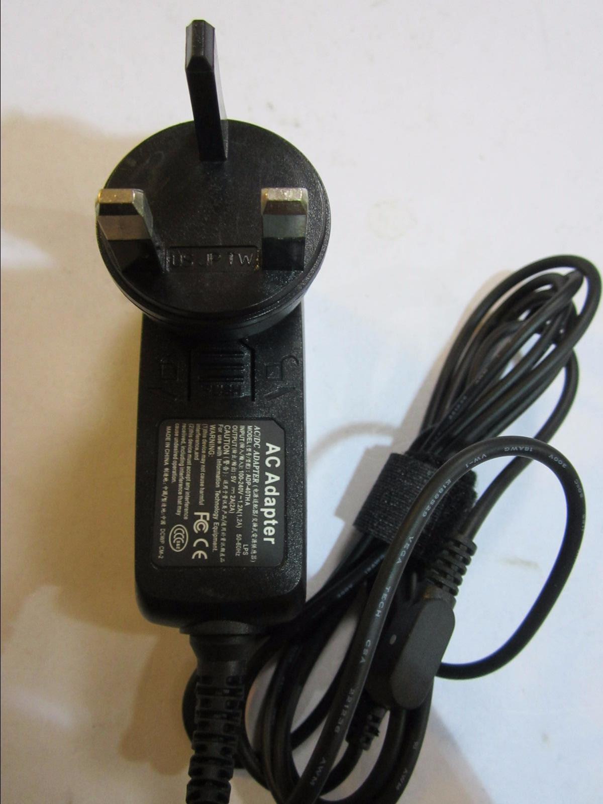 5V 2A AC-DC Switching Adapter Charger for Tahiti Orange Tablet Model S7301U