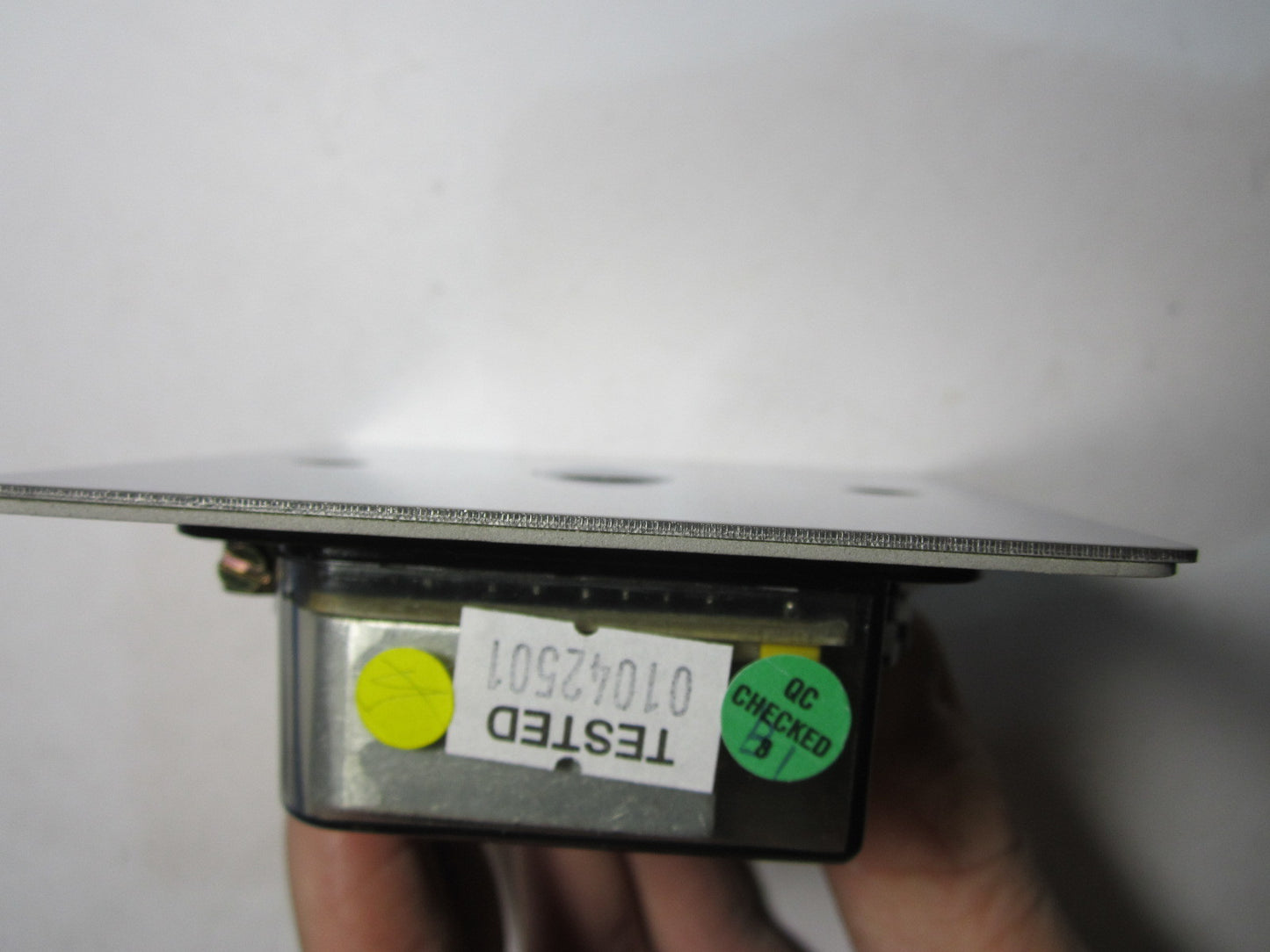 Volex 1 Gang 1 Way Touch Dimmer 500W Mains/Low Voltage Stainless Steel Flat