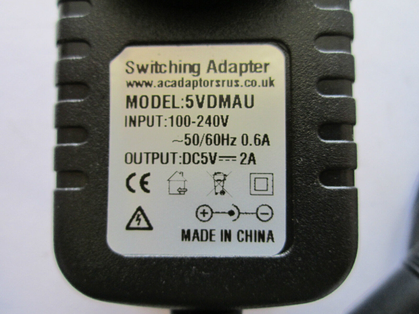 AUS 4.5M Long 5V 2A Mains AC-DC Adaptor Power Supply Charger 2.5mmx0.8mm 2.5x0.8