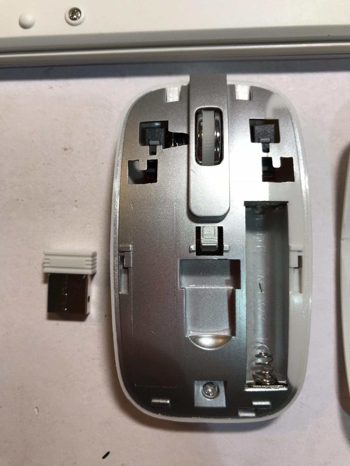 2.4Ghz Wireless Keyboard with Num Pad & Mouse for Samsung UE55ES8000U 55