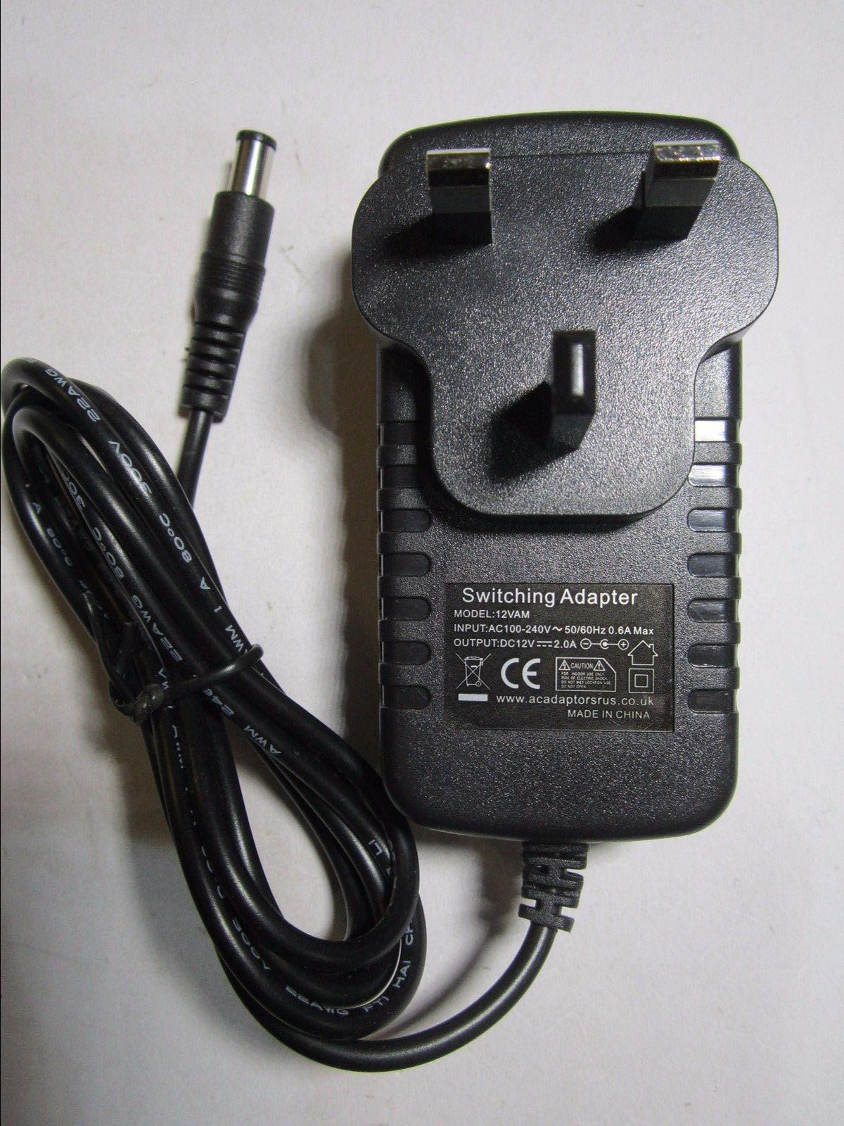 Replacement 12V AC-DC Adaptor for Sony XB501G Portable wireless Speaker