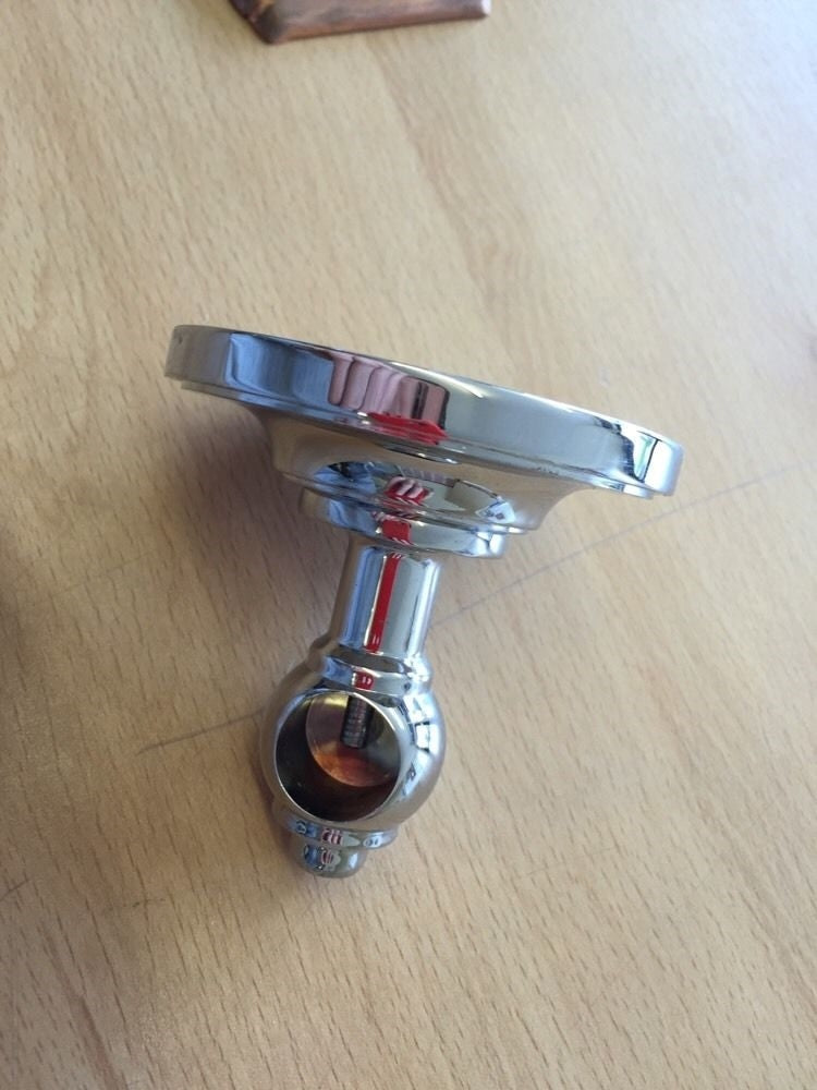 17mm End Holding Support Fixings for Wickes Mixer Shower Riser Pole