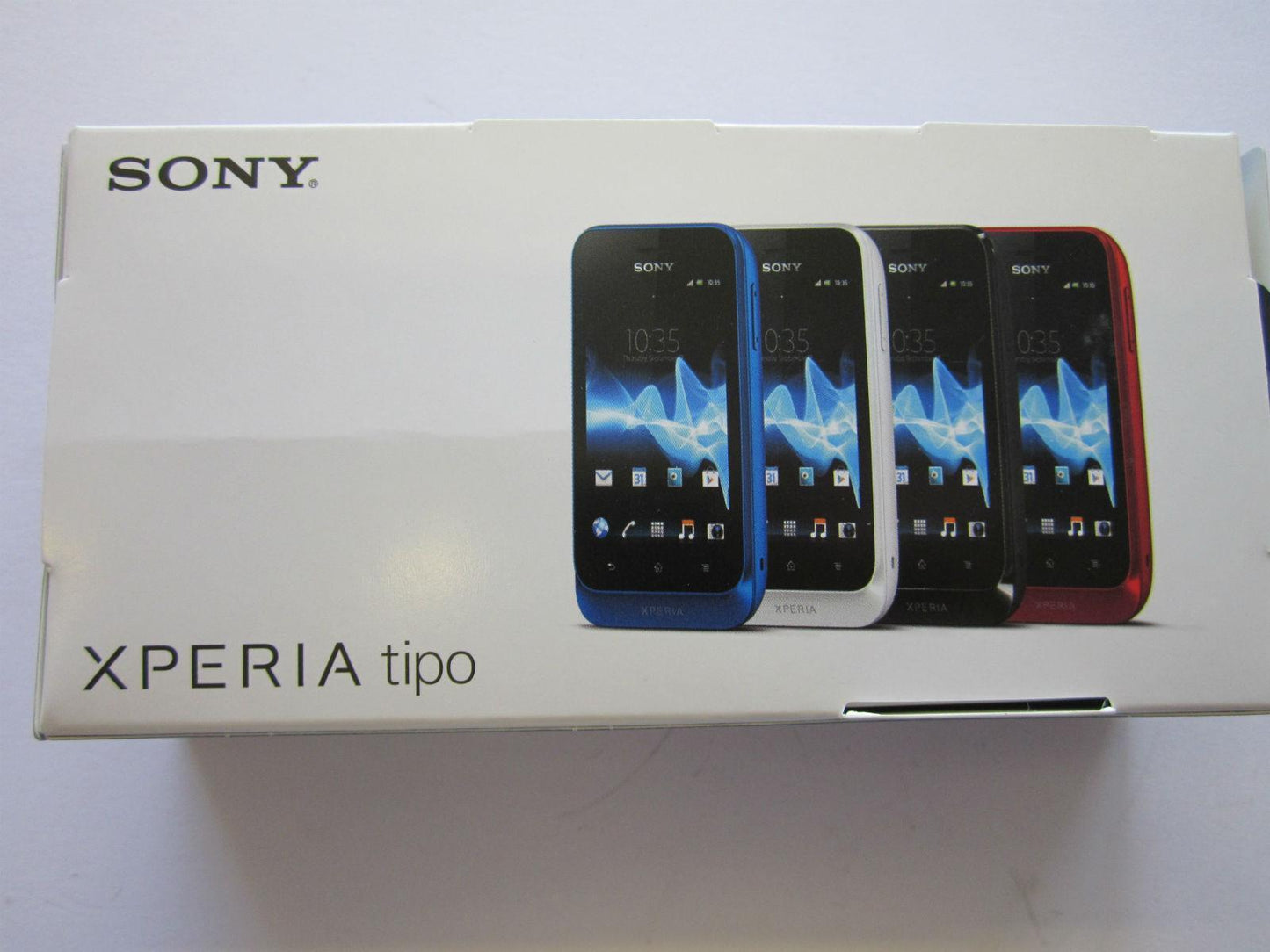 Sony Xperia Tipo Black Shop Display Dummy Kids Toy Mobile Pratical Joke Phone