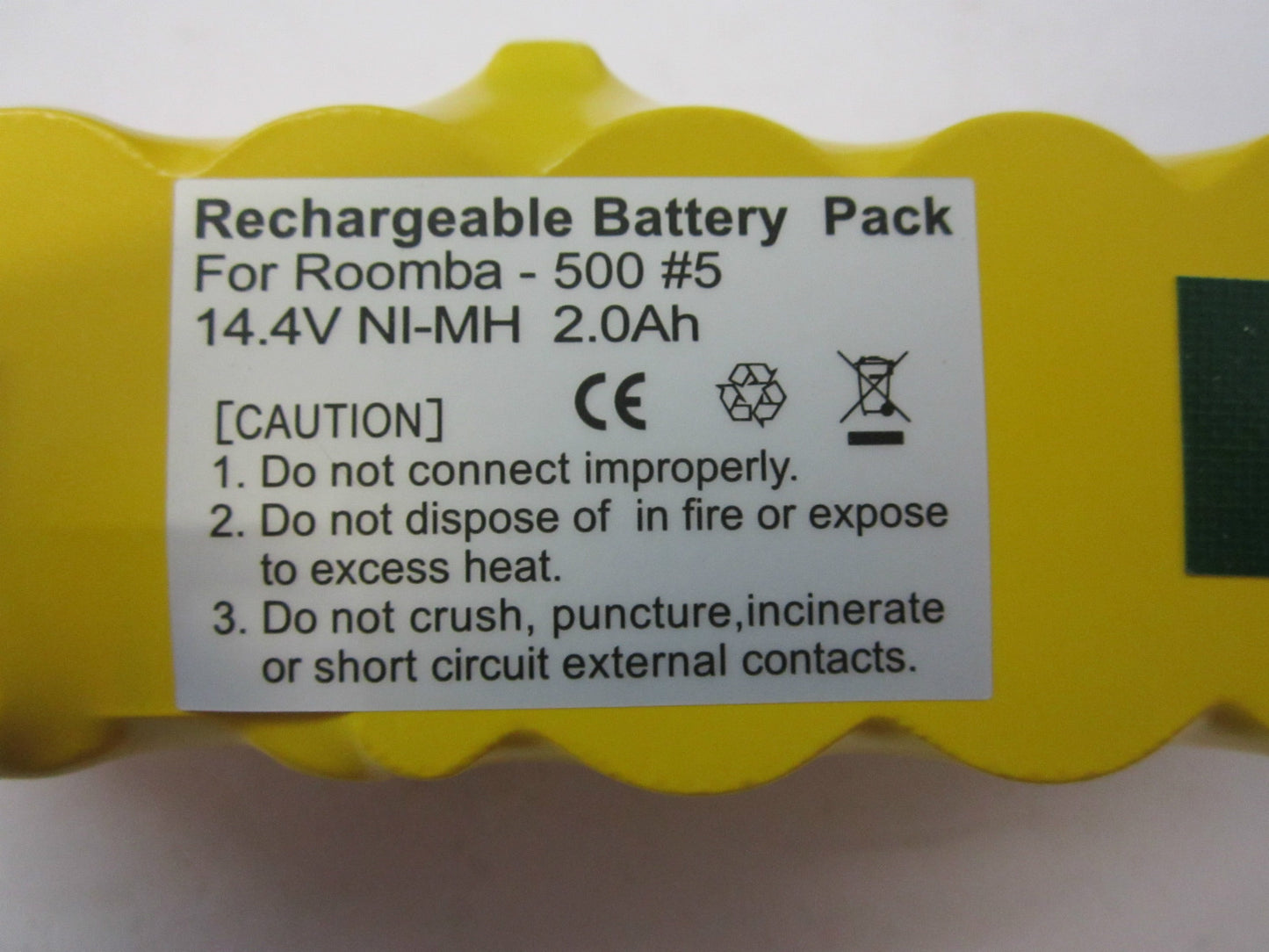 14.4V 2.0Ah NI-MH Battery Pack for iRobot Roomba 500 510 530 560 R3 fits 80501