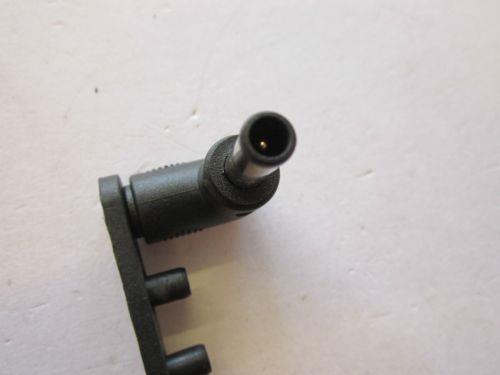 DC Push On Tip Female 5.5mmx2.1mm to Male 6.0mm x 4.3mm Centre Pin 90 Degree