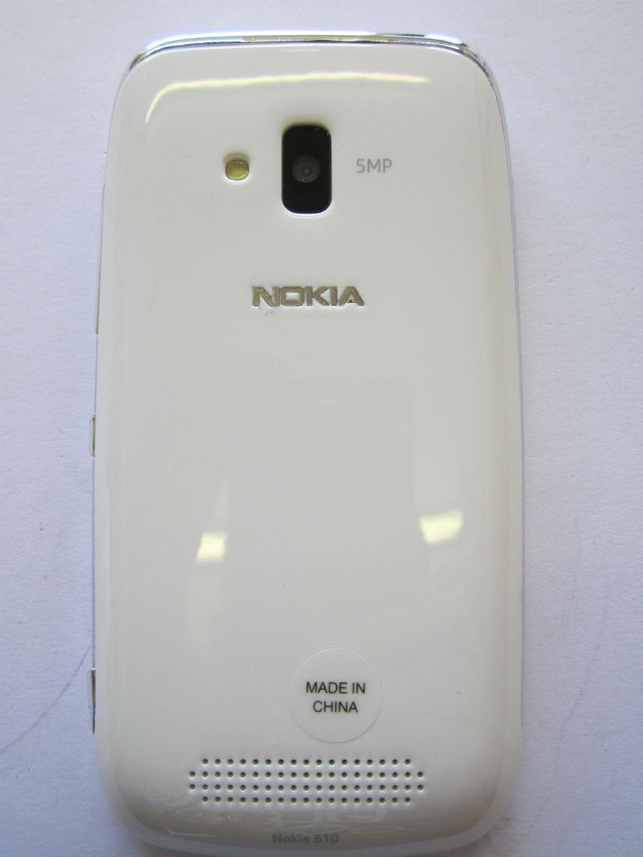 Nokia Lumia 610 White Shop Display Dummy Kids Toy Mobile Pratical Joke Phone
