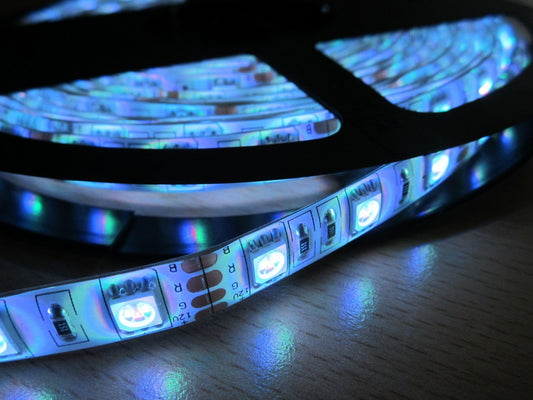 5M 5050 RGB 60 LED/M Waterproof Self Adhesive RED/GREEN/BLUE LED Light Strip