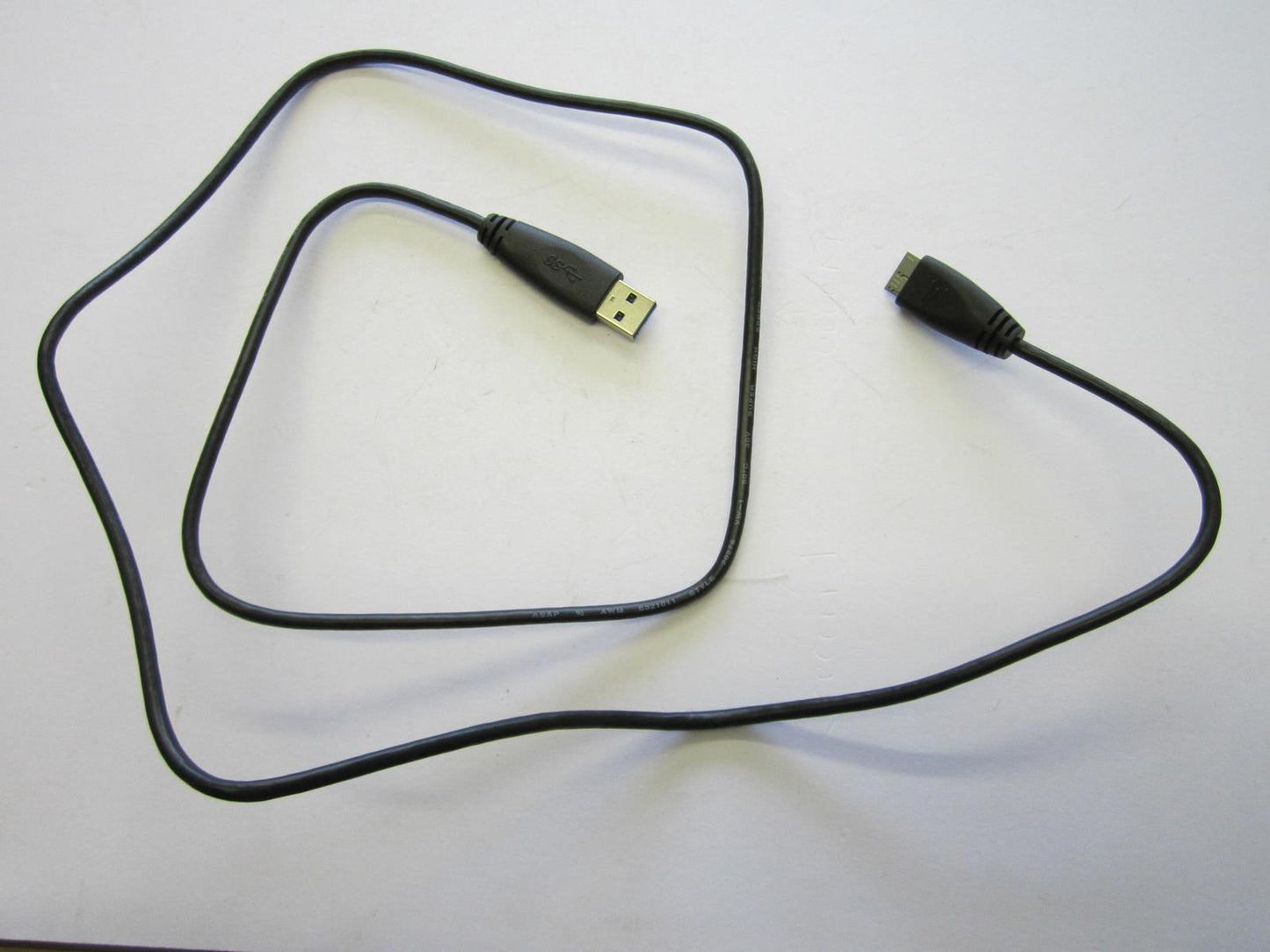USB Data Transfer/Power USB Cable Verbatim 500gb Store N Go External Hard Drive