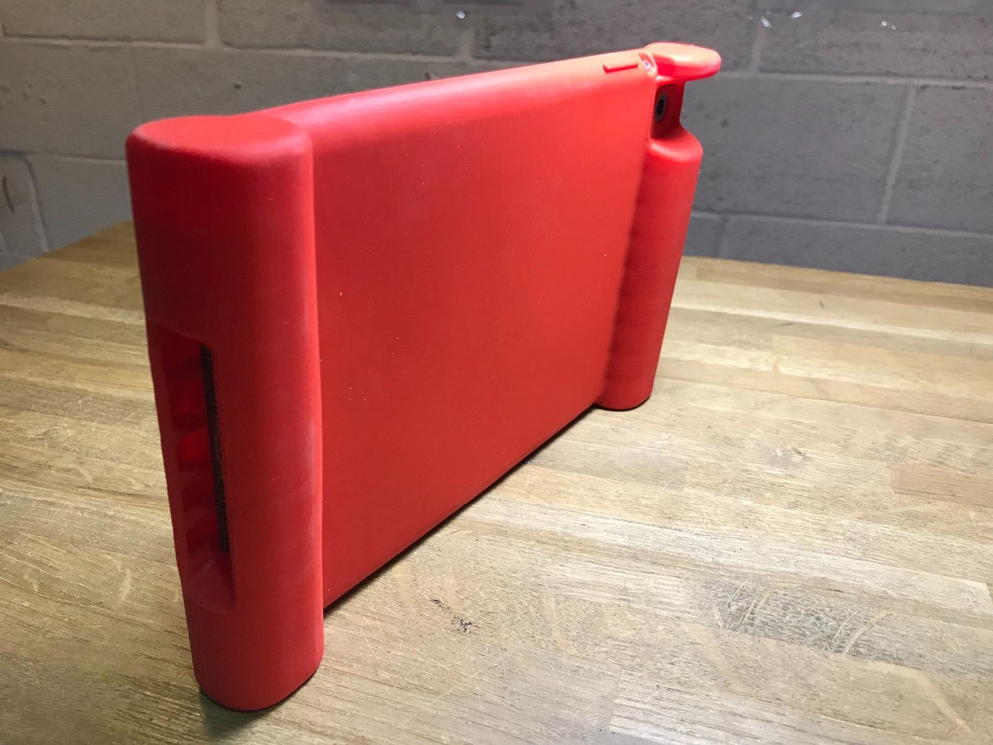Red Childs Shockproof Rubber Dropproof Skin Case for Apple Ipad Mini 2 or 3