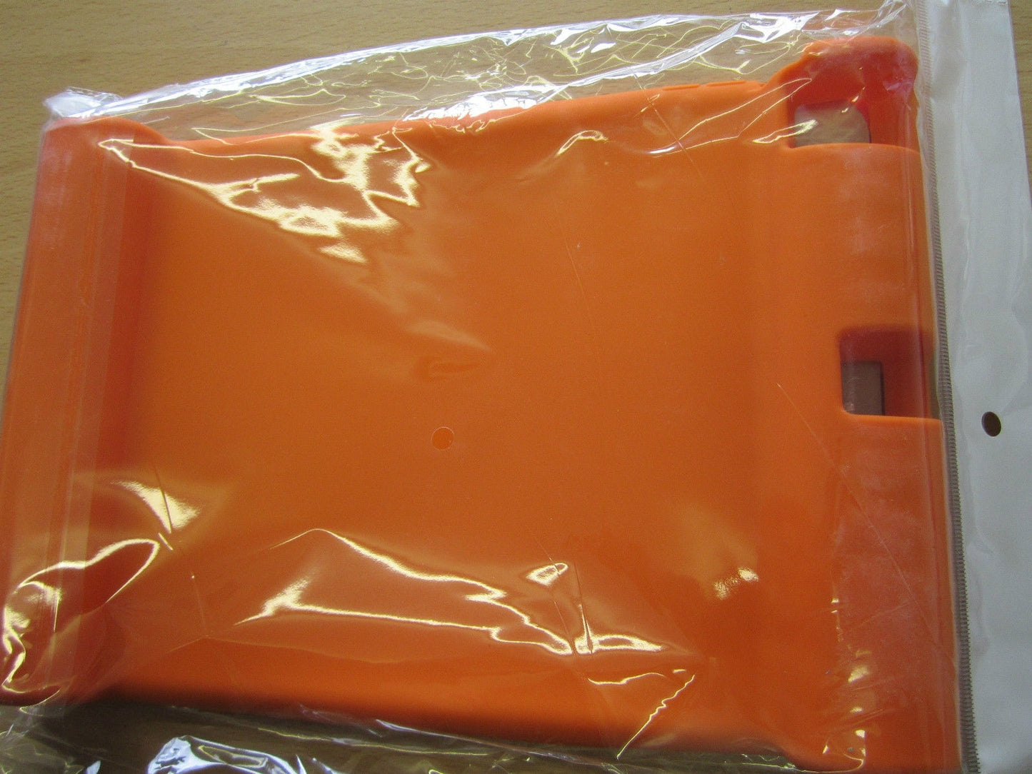 Orange Toddler/Childs Shockproof Rubber Side Grip Skin Case for iPad Air 5