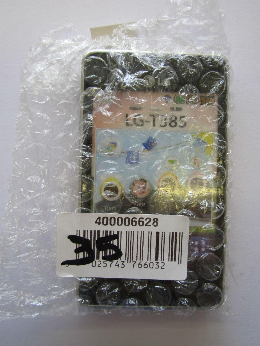 LG LG-T385 LGT385 Black Shop Display Dummy Kids Toy Mobile Pratical Joke Phone