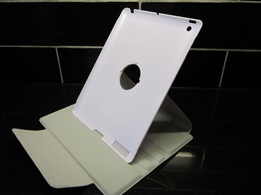 Black 360 Rotation Carry Case/Stand for Ipad 2/3/New Tablet Portrait/Landscape