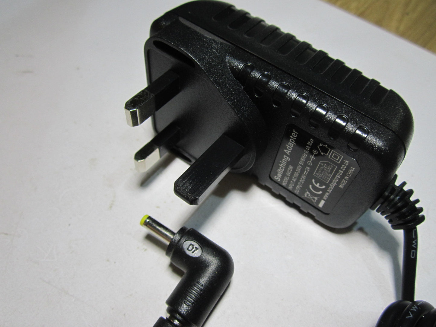 6V 1.0A AC-DC Switching Adapter Mu12-2060100JBL 4 On Tour Portable Speaker Unit