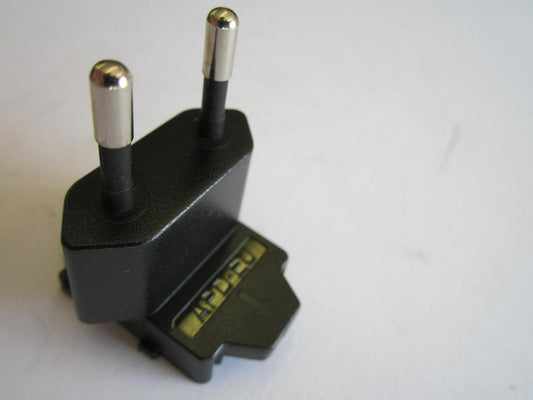 EU Slide Attachment Plug Piece for Asian Power Devices APD WA-18H12 Power Supply