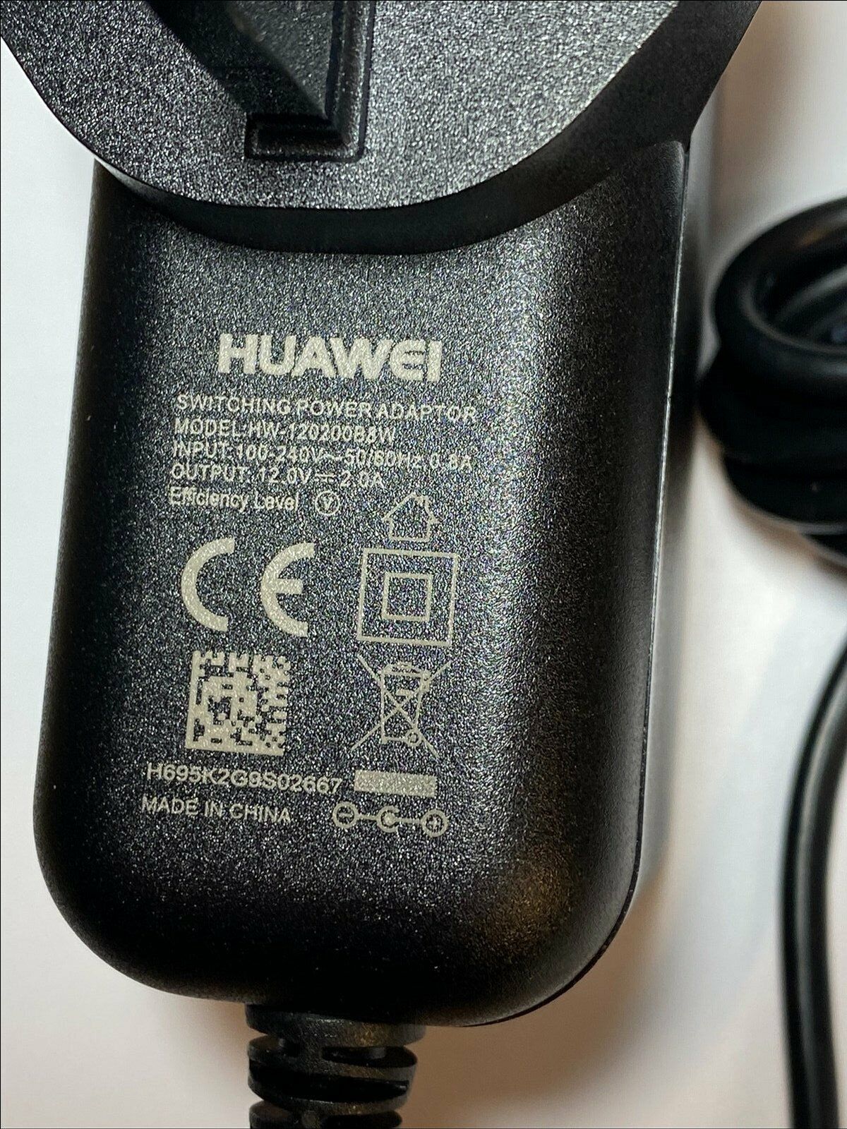 12V 2A AC-DC SWITCHING ADAPTOR POWER SUPPLY FOR HUAWEI HHG2500 MODEM ROUTER