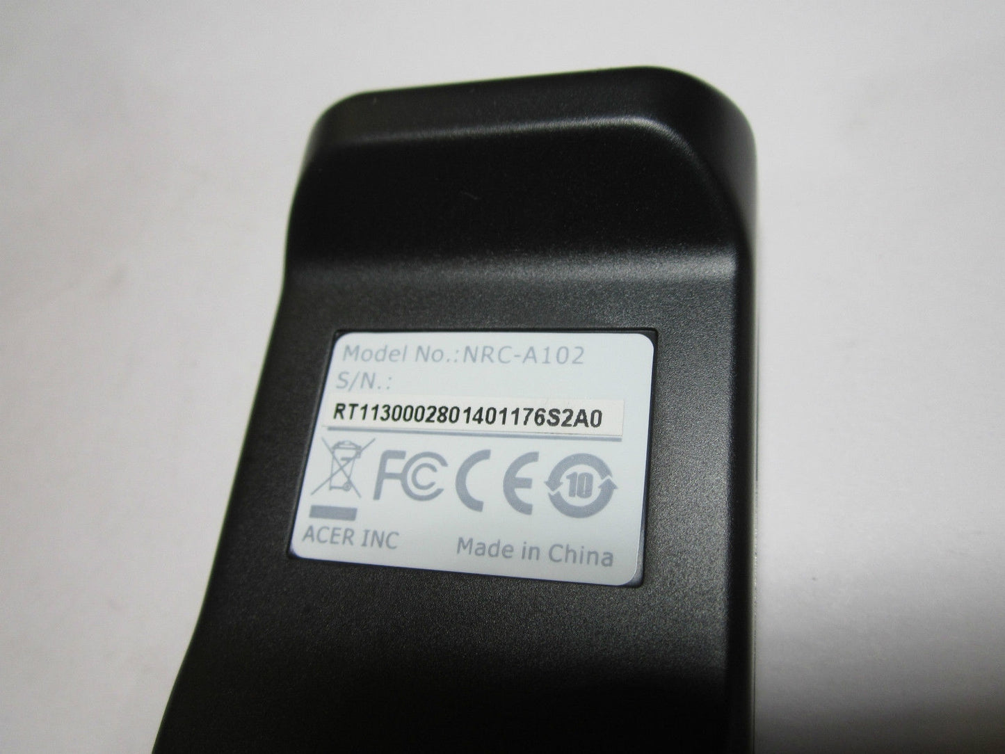 Genuine Packard Bell Storage Unit Remote Control model RT.11300.028 RT11300028