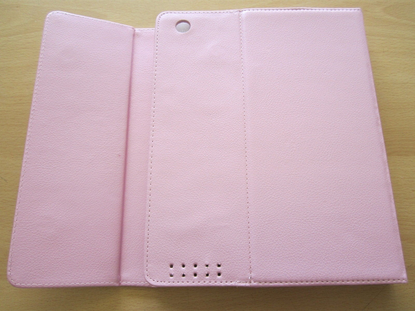 PINK Bluetooth Wireless Keyboard Leather Carry Case/Stand Apple iPad 1,2,3 New