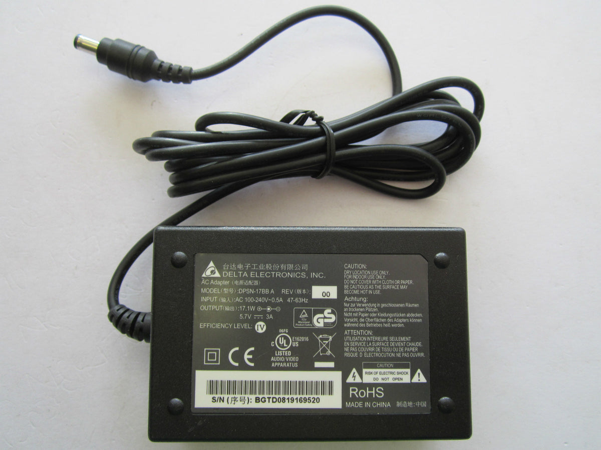 Replacement for 5.7V 2A Roland Switching Power Supply Model PSD-230E Centre Neg